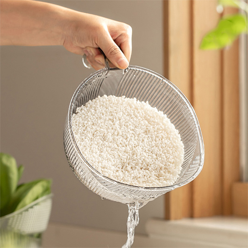 Plastic colander drain basket strainer