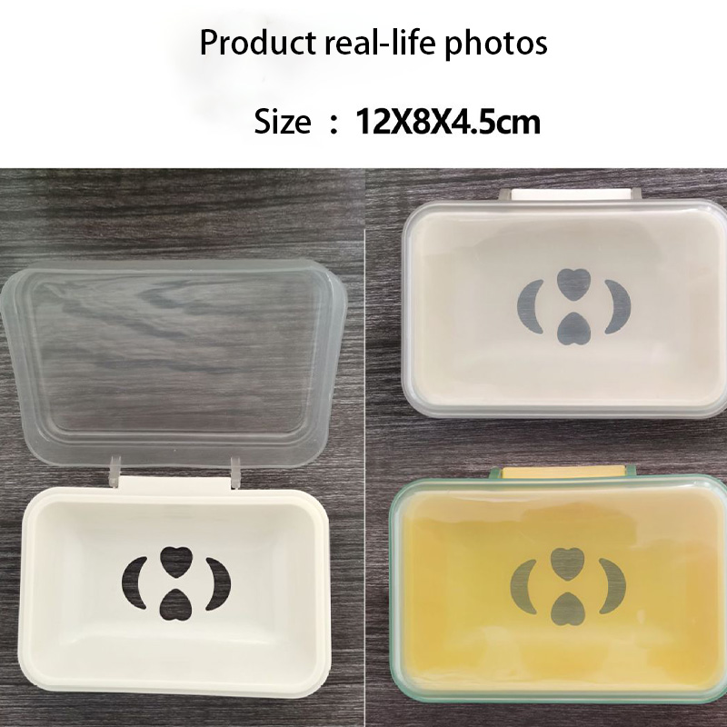 Kitchen custom plastic soap storage box