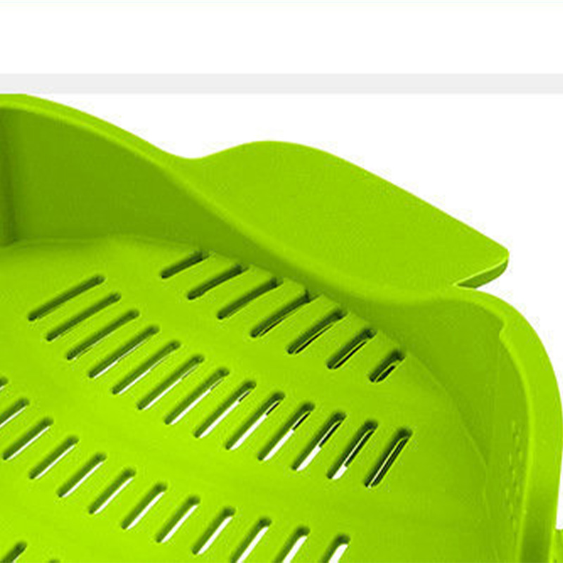 #Kitchen silicone strainer