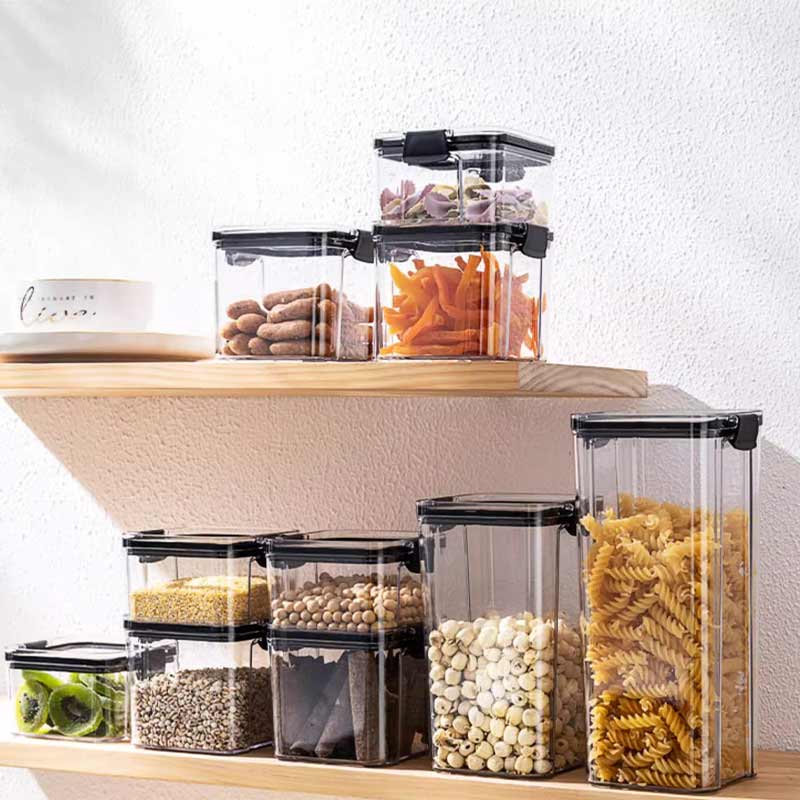 Storage box transparent food container